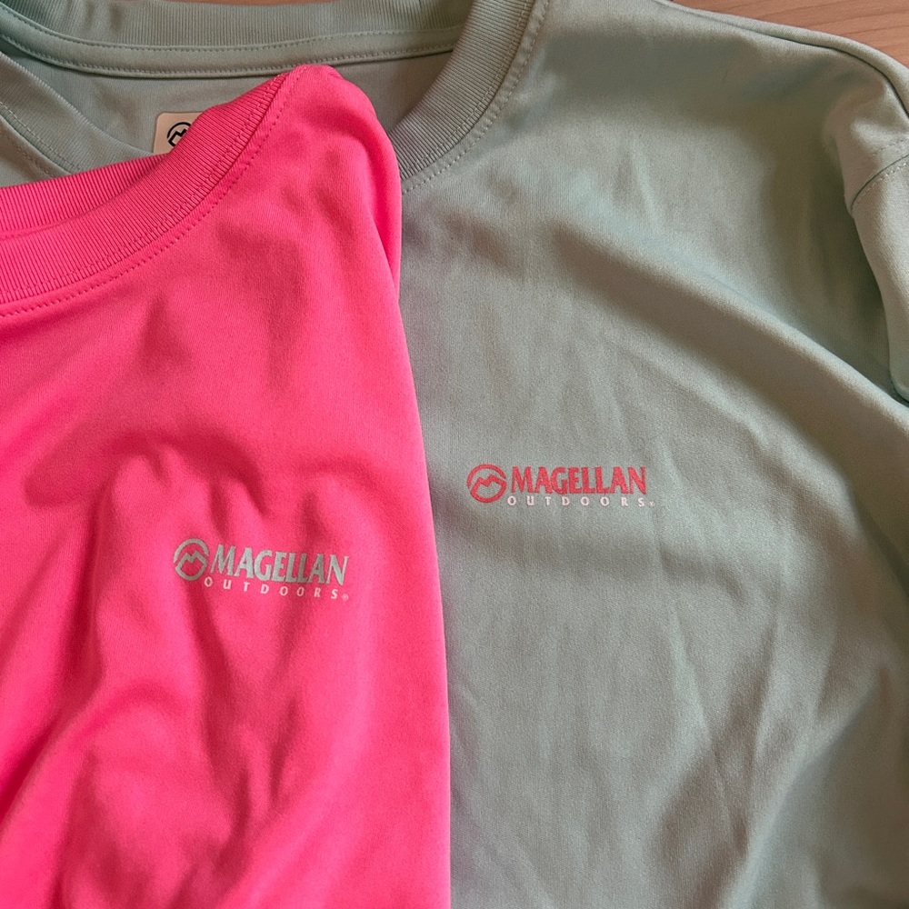 2 Magellan Outdoors Boyfriend Fit Long-Sleeve T-Shirts Medium - Picture 11 of 11